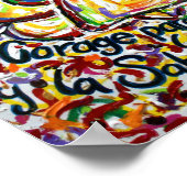 Español Serenity Gebet Angel Art Print Poster (Ecke)