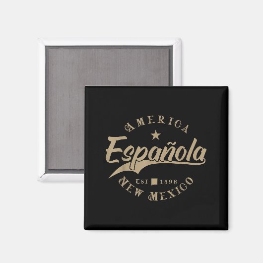 Española Nm _ New Mexico Magnet (Vorderseite/Rückseite)