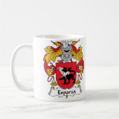 Esparza Familienwappen Kaffeetasse (Links)