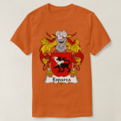 Esparza-Familienwappen T-Shirt (Design vorne)
