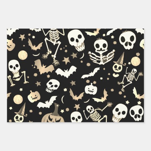 Especial Halloween Geschenkpapier Set (Vorderseite 3)