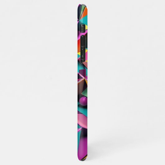 Espejismo Geométrico iPhone Hülle (Linke Seite)