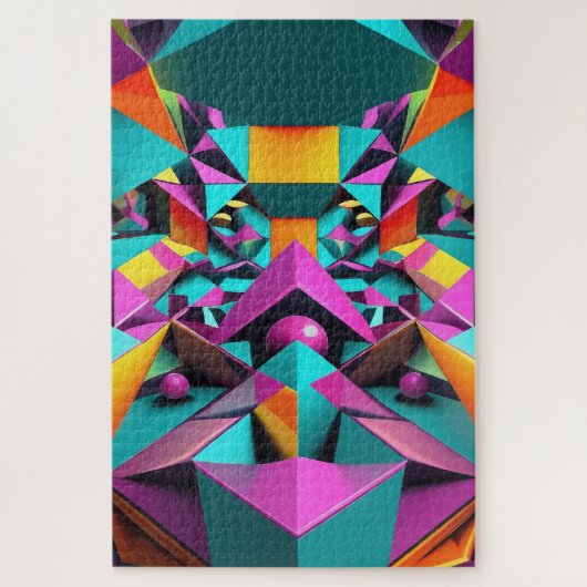 Espejismo geométrico puzzle (Vertikal)