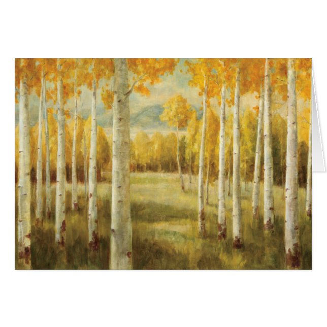 Espen im Herbst (Vorderseite (Horizontal))