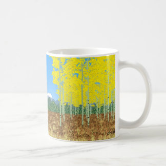 Espen im Herbst Kaffeetasse
