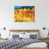 Espenfeld Leinwanddruck (Insitu (Schlafzimmer))