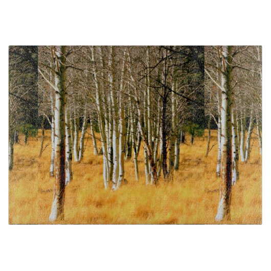 Espenholz-Schneidebrett Schneidebrett (Vorderseite)