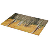 Espenholz-Schneidebrett Schneidebrett (Ecke)