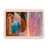 Esperance Australia Illustration Travel Art Retro Magnet (Horizontal)