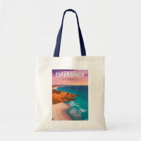 Esperance Australia Travel Art Vintag