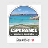Esperance, Western Australia Sticker (Blatt)
