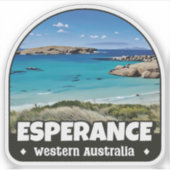 Esperance, Western Australia Sticker (Vorderseite)