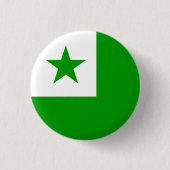 Esperanta butono -- Esperanto button (Vorderseite)