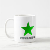 esperantist Emblem Kaffeetasse (Links)