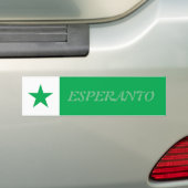 Esperanto Autoaufkleber (Auf Auto)