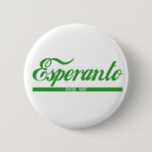 Esperanto Button (Vorderseite)