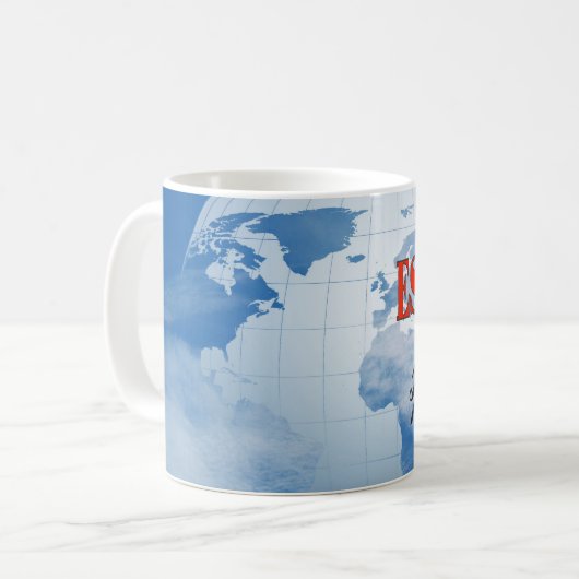 Esperanto, das hier gesprochen wird kaffeetasse (Vorderseite Links)