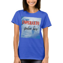 Esperanto, das hier gesprochen wird