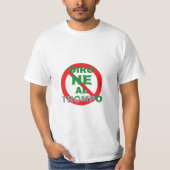 Esperanto / Diru NE Al Trompo, T - Shirt (Vorderseite)