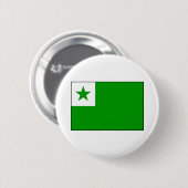 Esperanto - Esperantist Flagge Button (Vorne & Hinten)
