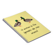 Esperanto: Estas VI la Fiĝemelo de Mia anaso! Notizblock (Rechte Seite)