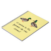 Esperanto: Estas VI la Fiĝemelo de Mia anaso! Notizblock (Linke Seite)