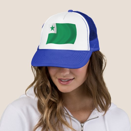 Esperanto Flag Hat Truckerkappe (Beispiel)