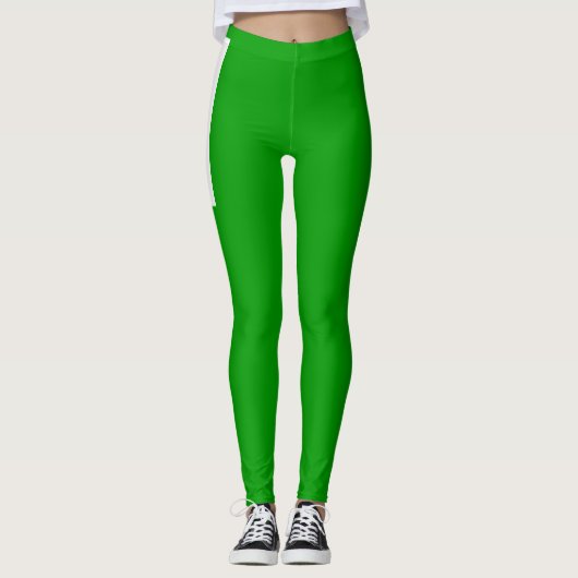 Esperanto flag Leggings (Vorderseite)