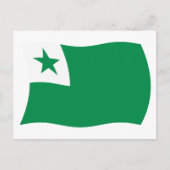 Esperanto Flag Postkarte (Vorderseite)