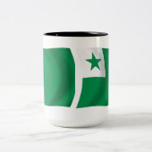 Esperanto Flag Tasse (Mittel)