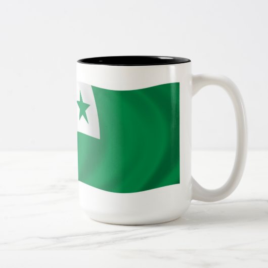 Esperanto Flag Tasse (Rechts)