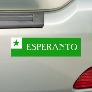 Esperanto-Flagge Autoaufkleber