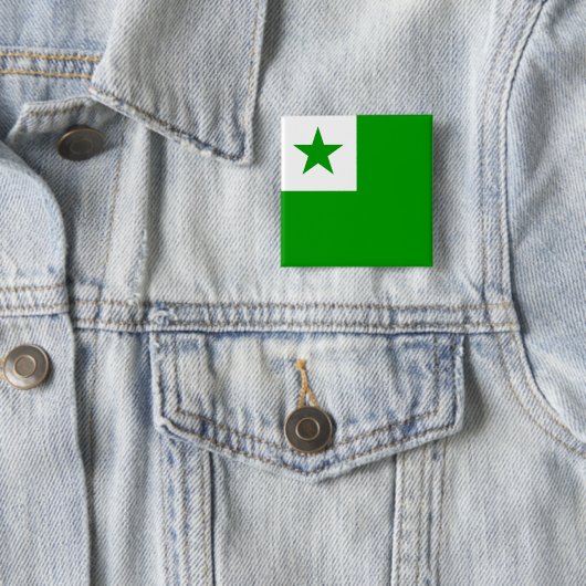 Esperanto-Flagge Button (Beispiel)