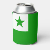 Esperanto-Flagge Dosenkühler (Kanne Rückseite)