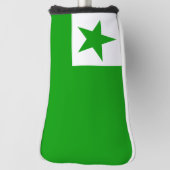 Esperanto-Flagge Golf Headcover (Rotieren 90)