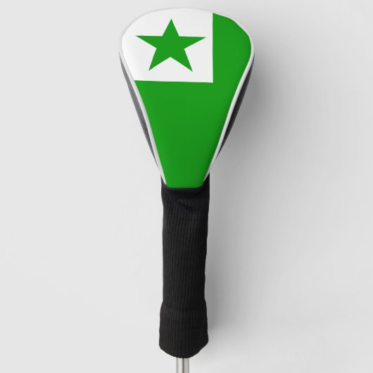Esperanto-Flagge Golf Headcover (Vorderseite)