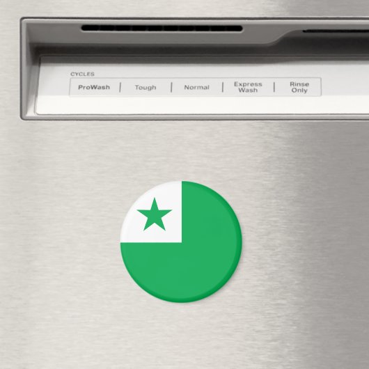 Esperanto-Flagge, Magnet (In Situ (Geschirrspüler))