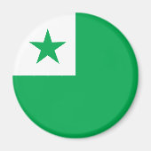 Esperanto-Flagge, Magnet (Vorne)