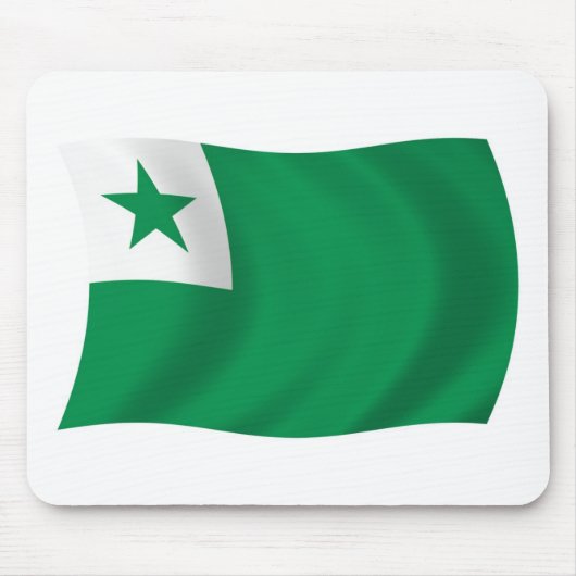 Esperanto-Flagge-Mauspad Mousepad (Vorne)