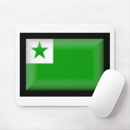 Esperanto-Flagge Mousepad (Mit Mouse)