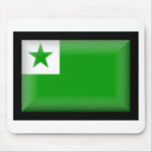Esperanto-Flagge Mousepad (Vorne)