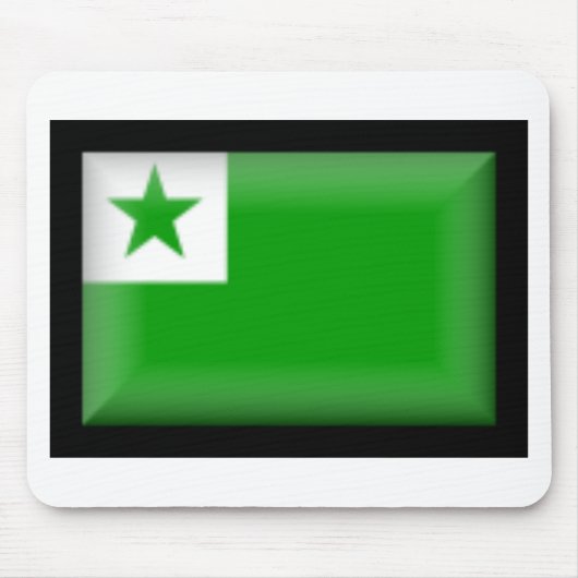 Esperanto-Flagge Mousepad (Vorne)