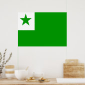 Esperanto-Flagge Poster (Küche)