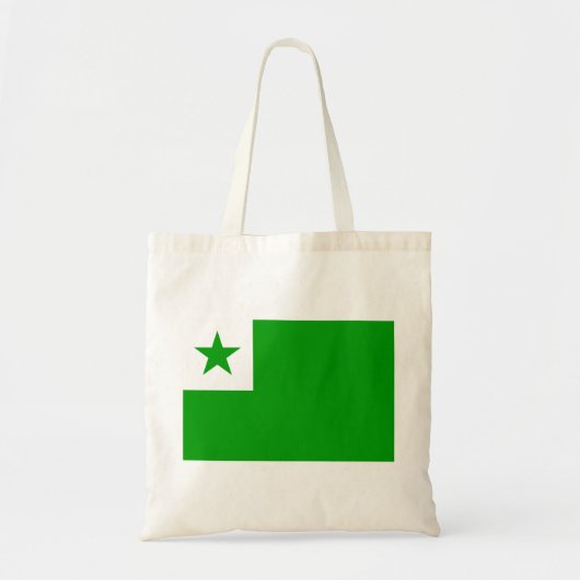 Esperanto-Flagge Tragetasche (Vorne)
