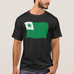 Esperanto-Flaggen-Shirt T-Shirt