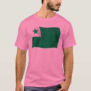 Esperanto-Flaggen-Shirt T-Shirt