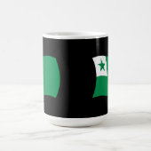 Esperanto-Flaggen-Tasse Kaffeetasse (Mittel)