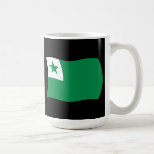 Esperanto-Flaggen-Tasse Kaffeetasse