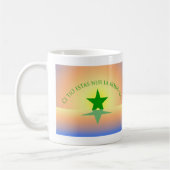 Esperanto: Gerade die Anfang-Tasse Kaffeetasse (Links)