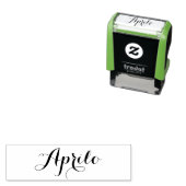 Esperanto: Monat: Aprilo (April) Permastempel (Beispiel)